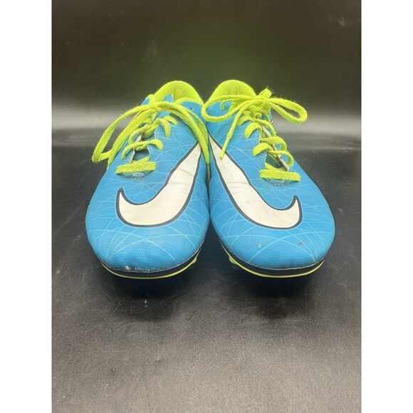 NIKE Hypervenom 2 FG Blue Lagoon Soccer Cleats 744944-400 Womens Size 8 HTF EUC - Picture 3 of 8